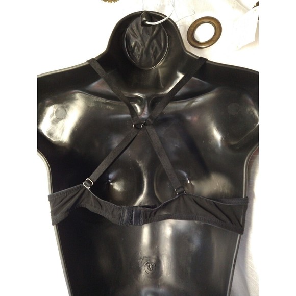 Rainbow Heart Mesh Bralette Hot Topic - Picture 4 of 7